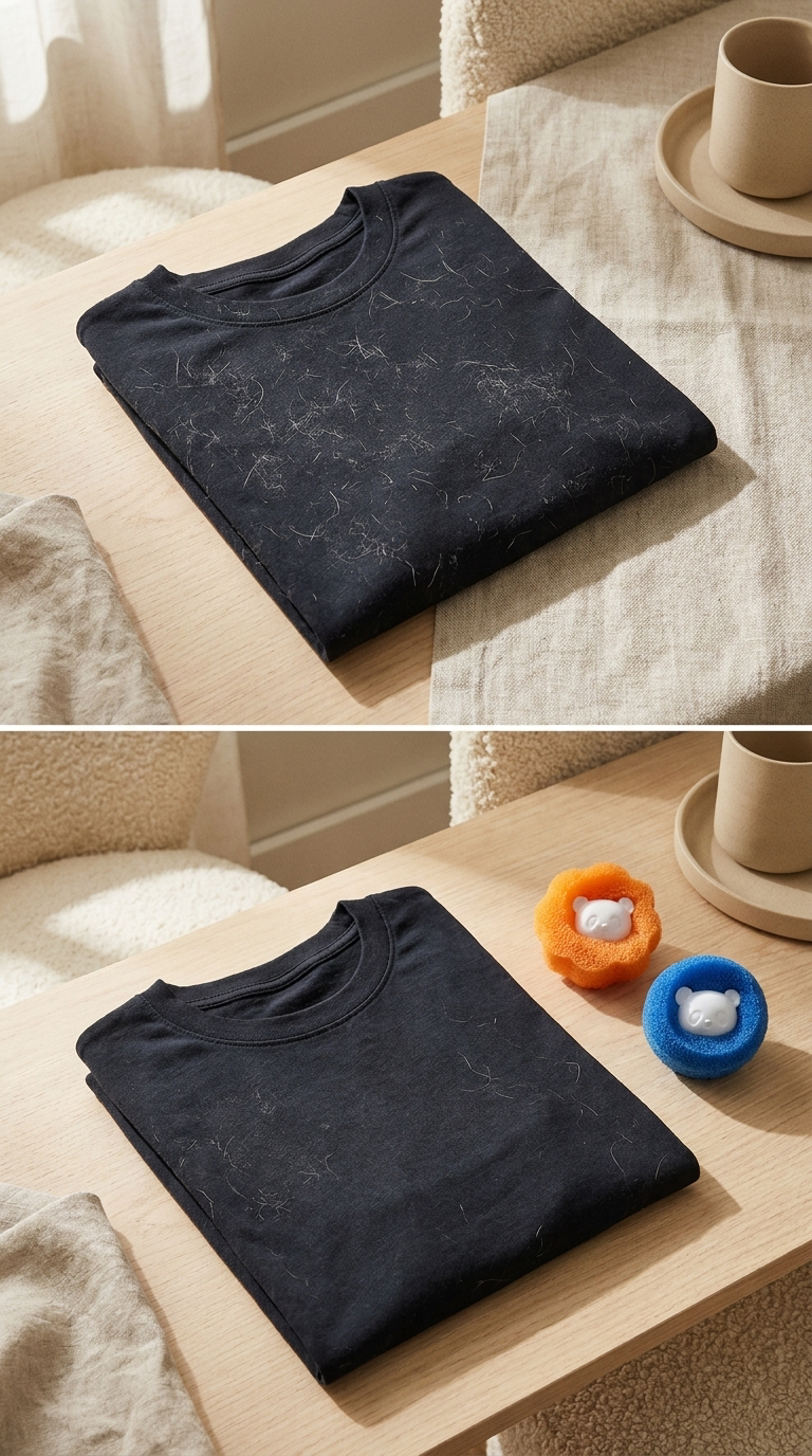 Boules Anti-Poils NIMBLI orange et bleue