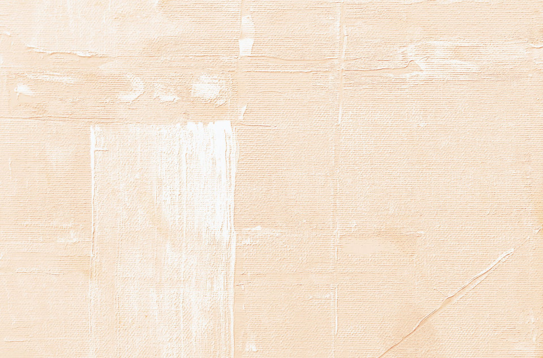 Un mur ivoire, matière et grain